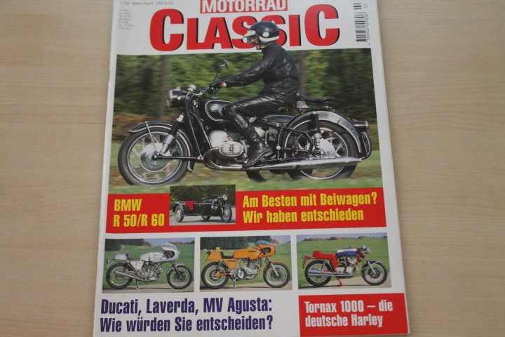 Deckblatt Motorrad Classic (02/1999)